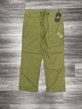 Hidden NY x Needles Fatigue Pants Green XL Brand New